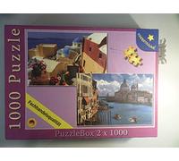 Venise / Santorin [Puzzle 2 x 1000 pièces]