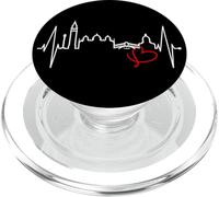 Venise Skyline Battement de Cœur Italie J'aime Venezia PopSockets PopGrip pour MagSafe