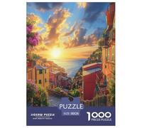 Venise Ville de l'eau Puzzles De 1000 Pièces pour Toute La Famille Classiques Jeu Éduchatif Défi Jouet, DécoRation D'intérieur 38x26cm/1000pcs