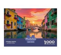 Venise1000 Pieces Jigsaw Puzzles for Adults and Kids Family Game paysageChallenging for Home Decoration Great Gift Idea70x50cm/1000pcs