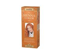 Venita - Baume Colorant Henna - Teinte Orange Ardent - 100% Ingrédients Naturels - Sans Ammoniaque ni Peroxyde - Application Facile - Couleur Vive et Temporaire - Flaming Orange - 75 ml