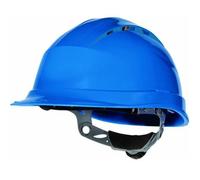Venitex Delta Plus Quartz Iv Ventilated Safety Hard Hat Helmet - Blue by Venitex