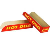 Venker Récipient à emballer soi-même - Boîte à hot dog - 50 unités - à emporter