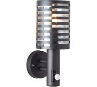 VENLO Applique extérieure, avec détecteur - noir E27 1x40W non inclus Noir G