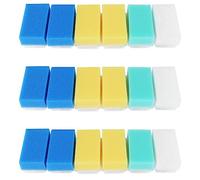 VENOAL Baby Lot de 18 rondelles en mousse souple avec capuchon de berceau Brosse pour le corps, les cheveux et le cuir chevelu