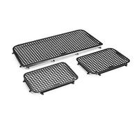 VENOAL Filet de protection en métallique pour fenêtre de voiture 1/10 RC véhicule sur AXIAL SCX10 III AXI03007 Pièces de mise à niveau 3 pièces
