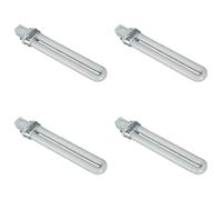 VENOAL Lot de 4 tubes d'ampoule UV 9 W 365 Nm