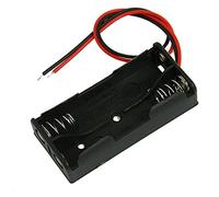VENOAL R Support de batterie en plastique noir 2 x 1,5 V AAA