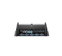 VENOEN Industriel Mini PC Fanless Core i7 8550U, RS232/RS485 COM, LPT, HD/EDP/DP Triple Display, Industrial Computer Win11 Pro, WiFi, BT 4.2, 4G SIM Slot, Dual LAN IPC 16GB RAM 512GB SSD