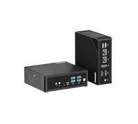 VENOEN Mini PC N150 Micro Pc 4K Triple Display, 8GB DDR5 512GB M.2 SSD, 2X HD/DP/Dual LAN/USB-C/BT5.2, WiFi 6 Mini Desktop Computer pour Les Affaires, l'école, Le Bureau