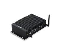 VENOEN Mini PC sans Ventilateur WIN11 Pro, Mini Ordinateur de Bureau Core i5 8260U, 2 x RS232/485 COM, Dual HD + DP 4K Triple Display, 6 x USB, GPIO, WiFi, BT 4.2, 8GB RAM 512GB SSD,Industriel PC