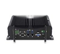 VENOEN PC Industriel Mini PC Industrial Core i7 1165G7 Dual 2.5G Gigabit LAN, GPIO, RS485/232 COM, WiFi, 4G SIM Slot, WIN11/Linux, 9-36V, HD, VGA,32GB DDR4 1TB SSD