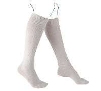 Venoflex Fast Laine Chaussettes Classe 2 Long Taille 1 Torsades Écru