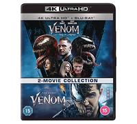 Venom 1&2: (2018) & Let There Be Carnage (4 Discs - Ultra-HD & BD) [Blu-ray] [2021] [4K Ultra-HD]
