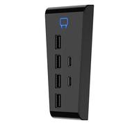 Venom 6-Port USB Hub - Includes 4 x USB 2.0 and 2 x USB Type C (PS5)
