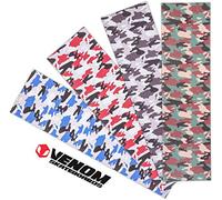 Venom Bande antidérapante de qualité professionnelle pour skateboard Blanc/gris 22,9 x 83,8 cm