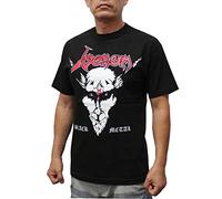 Venom Black Metal Rock T-Shirt Red Logo Black XL