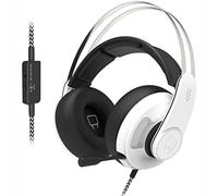 Venom Casque de jeu multiformat Sabre - Blanc (PS5 / Xbox Series X & S / PS4 / Xbox One/PC)