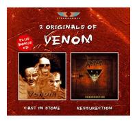 Venom - Cast in Stone+Bonus-CD/Ressure [Import]
