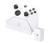 Venom Charging Dock with Rechargeable Battery Pack - White (Xbox Series X & S/Xbox One)