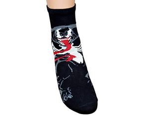 Venom Chaussettes Face Attack Marvel Noir -43/46