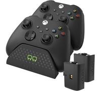 Venom Station de chargement double – 2 batteries rechargeables – Noir (Xbox Series X/S & Xbox One)