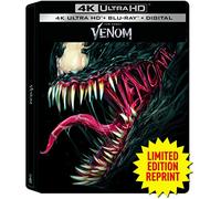 Venom (Limited Edition Steelbook) [4K UHD + Blu-ray + Digital] [Region Free] [Blu-ray]