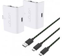 Venom Lot De 2 Piles Rechargeables Pour Manette Xbox Series X Xbox Series S Blanc