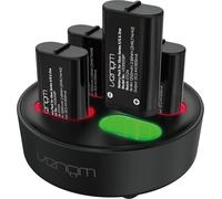 Venom Pack de 4 batteries rechargeables Xbox avec station de charge - 2880 mWh / 1200 mAh (Xbox Series X et S/Xbox One)