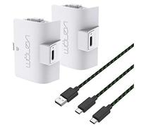Venom Pack de deux batteries rechargeables haute capacité 1100 mAh - blanc (Xbox Series X et S/Xbox One)
