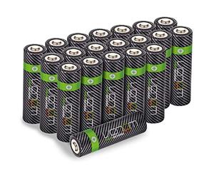 Venom Power Recharge Lot de 20 Piles AA Rechargeables Haute capacité 2100 mAh