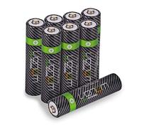 Venom Power Recharge Lot de 8 Piles AAA Rechargeables Nimh 800 mAh