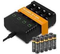 Venom Station de Chargement de Batterie Rechargeable + 10 Piles AAA