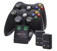 Venom Station de chargement double Xbox 360 avec 2 blocs-batteries rechargeables (Xbox 360)
