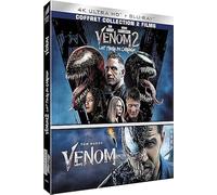 Venom / Venom 2: Let There Be Carnage 4K - 4-Disc Set [ Blu-Ray, Reg.A/B/C Import - France ]