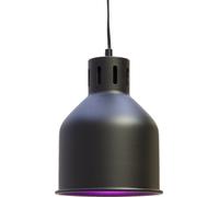 Venso EcoSolutions Abat-jour E27 SAGA noir, photosynthèse améliorée et formation de chlorophylle plus élevée, lampe de croissance à LED, lumière de croissance pour plantes d'intérieur, légumes, fleurs