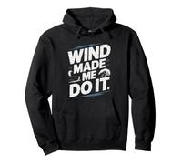 Vent De Kitesurf Kiteboarder du Rideur Kite Sweat à Capuche