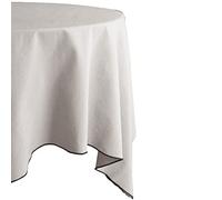VENT DU SUD Nappe en Coton Teint lavé - Naturel - 160 x 250 cm