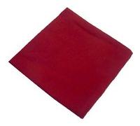 VENT DU SUD Serviette couleur rouge en coton 45 x 45 cm - A l'unité Rouge G