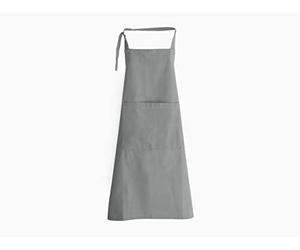 Vent du Sud Tablier En Coton - Yuco - 70 X 90 Cm - Chambray Gris