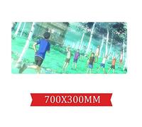 Vent Fort Souffle Tapis De Jeu De Vitesse |Tapis De Souris XXL | 700 X 300Mm Grand Format |Base De 2Mm D'Épaisseur | Précision Et Vitesse Parfaites, L