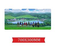Vent Fort Souffle Tapis De Jeu De Vitesse |Tapis De Souris XXL | 700 X 300Mm Grand Format |Base De 2Mm D'Épaisseur | Précision Et Vitesse Parfaites, G