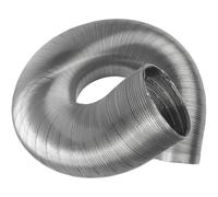 Vent Systems Ø100 mm - 3 m / Ø10,2 cm - 4-10 ft Tuyau en aluminium flexible rond - Tube de conduit d’air robuste pour chauffage, refroidissement, système CVC, climatisation, évacuation de sèche-linge