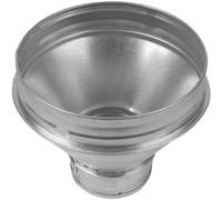 Vent Systems Adaptateur de réduction de tuyau de 160 mm à 80 mm - Connecteur de réduction pour systèmes de ventilation CVC, tuyau d'aération, tuyau d'échappement, connecteur de climatisation - Pièce
