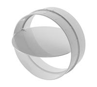 Vent Systems Amortisseur de refoulement de 15,2 cm - Obturateur de refoulement pour sèche-linge - Plastique ABS - Insert de conduit d'air unidirectionnel - Déflecteur d'aération en ligne de 15,2 cm -