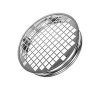 Vent Systems Capuchon en T en métal de 20,3 cm avec maillage. Capuchon d'extrémité en acier galvanisé. Couvercle de conduit de sécheuse avec écran en acier galvanisé. Capuchon d'extrémité en acier de