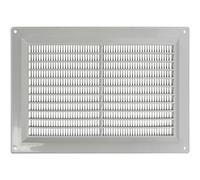 Vent Systems Grille d'aération en plastique gris de 20,3 x 12,7 cm pour grille d'aération CVC pour amélioration de la maison, 200 x 130 mm