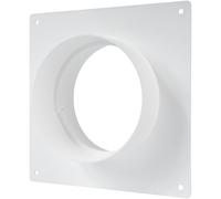 Vent Systems Lot de 1 connecteur de conduit de ventilation droit en plastique pour système de ventilation et climatisation 10 cm