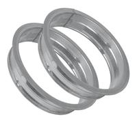 Vent Systems Lot de 2 raccords de conduit d'aération droits en métal pour système de ventilation CVC 15,2 cm