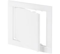 Vent Systems Panneau d'accès 150 x 150 mm - Portes faciles d'accès - Plastique ABS - Panneau d'accès pour cloisons sèches, murs et plafonds - Couvercle de porte de service électrique et plomberie